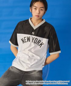 WEGO 【ユニセックス着用ITEM】別注MLBメッシュゲームグラフィックT（SS）