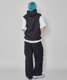 WEGO 【ユニセックス着用ITEM】フードナイロンベスト