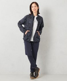 JOSEPH ABBOUD MOUNTAIN 【UNISEX】ポケッタブル ネイティブモチーフリップブルゾン