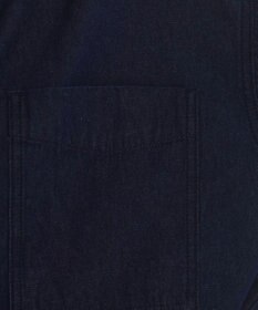 WEGO 【ANGIE VINTAGE】襟が選べる デニム プルオーバー シャツ（バンドカラー/レギュラー）