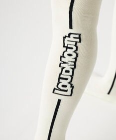 FILA GOLF／marie claire 【LOUDMOUTH】ロゴ入りニーハイソックス
