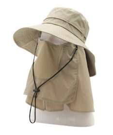 MOONBAT 【遮光100％/UVカット100％】フワクール (Fuwacool)  日差しを完全遮断サファリハット　遮光100　UV100