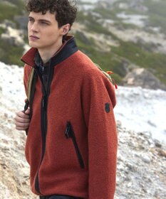 JOSEPH ABBOUD MOUNTAIN 【UNISEX】サスティナブル ボアブルゾン