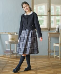 組曲 KIDS 【150-170㎝】ダブルカラー ブラウス