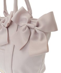Maison de FLEUR ボリュームリボン2Wayトートバッグ