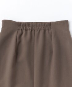 UNFILO 【選べる着丈】ダブルクロス Iラインスカート