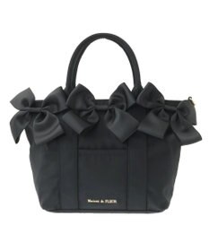 Maison de FLEUR ボリュームリボン2Wayトートバッグ