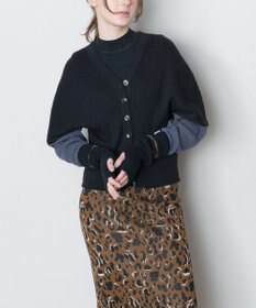 TRICOTE リブカーディガン