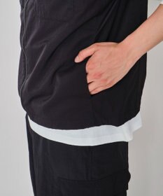 WEGO 【ユニセックス着用ITEM】フードナイロンベスト