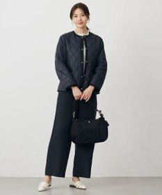 J.PRESS LADIES ピーチポプリン ワイド パンツ