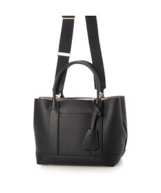 UNBILLION 【テレビ ドラマ着用アイテム】cachecache ショルダー付きパーテーション合成皮革トート