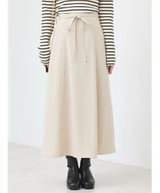 earth music&ecology リボンフレアスカート