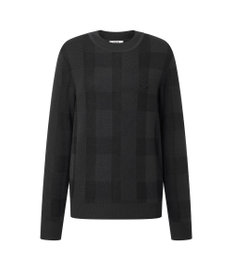 DAKS 【DAKS GOLF】ウールブレンドストレッチチェックセーター