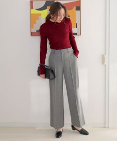 ANY SIS ビューティサーモ2WAYストレッチ ワイドパンツ