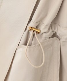 23区 S 【洗える】ライトツイル ノーカラーコート