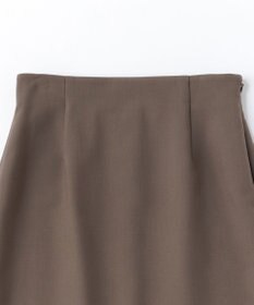 UNFILO L 【選べる着丈】ダブルクロス Iラインスカート