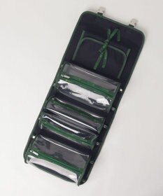 LeSportsac BEAUTY ROLL POUCH/ディープネイビーキルト