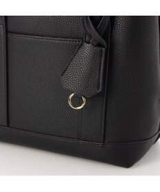 UNBILLION 【テレビ ドラマ着用アイテム】cachecache ショルダー付きパーテーション合成皮革トート