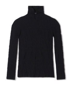 Chacott 【ノーソーイングニット】ホールハイネックニットトップ