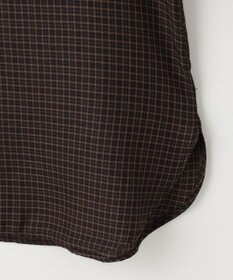 J.PRESS LADIES L 【洗える】Pe/Vis サイロチェック ブラウス