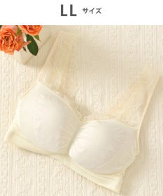 Wing ノンワイヤーブラ　【ナイトアップブラルーム】　寝るとき用ブラ　バストの脇流れを防ぐ　パッド有り　ウイング／ワコール　KB3510