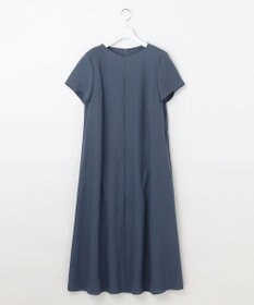 自由区 【カタログ掲載・接触冷感・UVカット・洗える】リネンミックスツィル ワンピース
