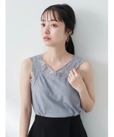 earth music&ecology 総レースキャミソール