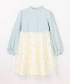 ANY KIDS フラワーチュール ドッキングワンピース