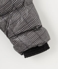 JOSEPH ABBOUD 【撥水/フード取り外し可/ダウン】パウダータフタ ダウン ブルゾン