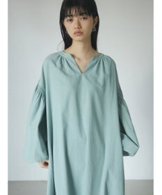 Green Parks ａ．袖ギャザーボリュームワンピース