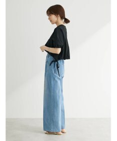 Green Parks ・ＥＬＥＮＣＡＲＥ　ＤＵＥ　デニムワイドパンツ