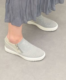 Bridget Birkin 【Round About】ラインストーンインヒールスニーカー