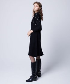 TOCCA 【洗える】PEARL BOUQUET KNITDRESS ニットドレス