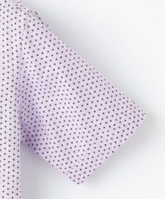 JOSEPH ABBOUD 【ビジネスシーンに最適・サステイナブル】ソアロンンシャンブレープリント 半袖 シャツ