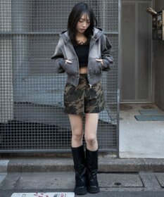 WEGO ツイルマイクロショートパンツ