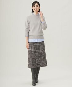 J.PRESS LADIES L 【WEB限定カラーあり・洗える】CLEAR WOOL BLEND ニット