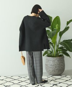 AMERICAN HOLIC Wフェイスラグランニットコーディガン