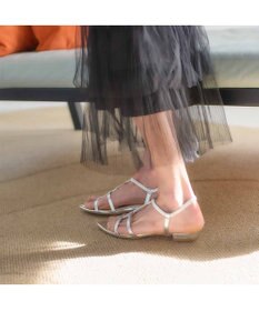 MODE ET JACOMO <carino>ポインテッドトゥTストラップサンダル