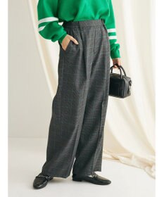 CRAFT STANDARD BOUTIQUE センタープレスチェックパンツ