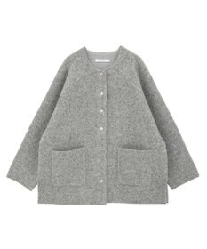 AMERICAN HOLIC Wフェイスラグランニットコーディガン