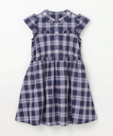 組曲 KIDS 【110-140㎝】プランタンチェック ワンピース