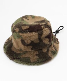 JOSEPH ABBOUD MOUNTAIN カモフラージュフリースハット