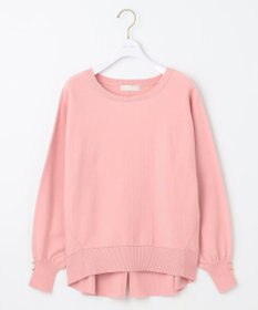 ANY SIS 【CICA加工・選べる9色展開】クルーネックバックスリット ニット