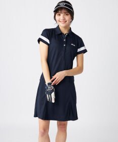 FILA GOLF／marie claire 【FILA GOLF】スポーティ半袖ワンピース