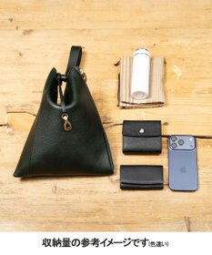 GOTAIRIKU 【ETIAM】シュリンク トライアングルポーチ《Prism》