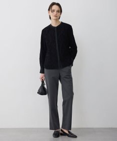 ICB ナイロンストレッチポンチ セミワイドパンツ