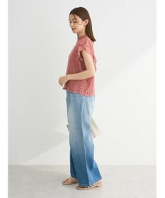 Green Parks ・Ｐｅｔｉｔ　Ｆｌｅｕｒ　フレンチレーシ－ブラウス