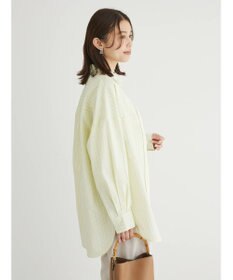 Green Parks イージーケア　ドビーストライプシャツ