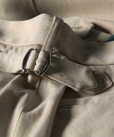 Paul Smith コットンギャバジン タックパンツ