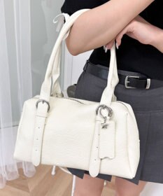 WEGO リップチャーム付きボストンバッグ